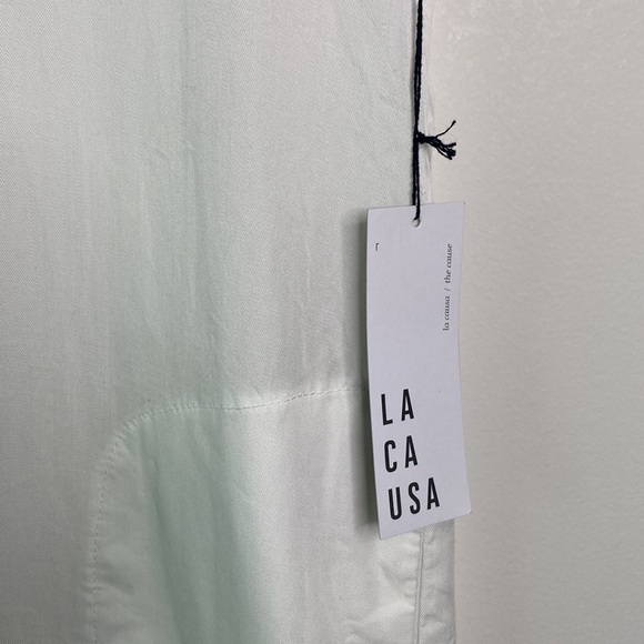 Lacausa White Sleeveless Shift Dress - Picture 4 of 6